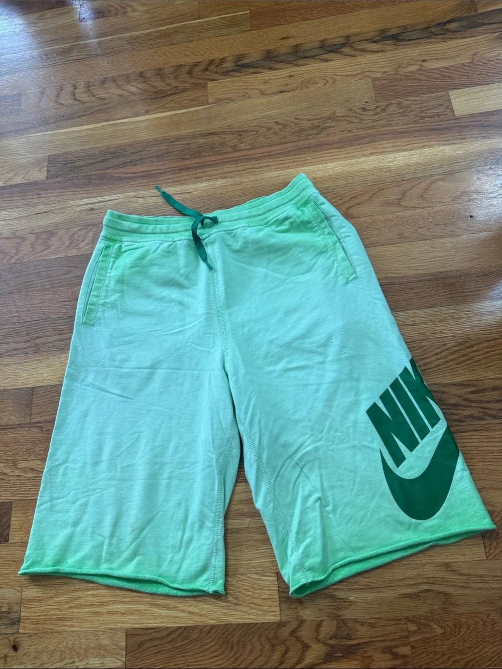2 pairs Nike Light Blue Shorts with Dark Blue Logo